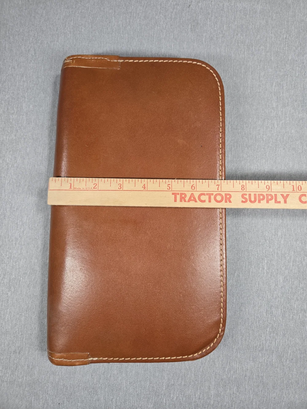 Vintage Carlton Leather Accordion Multi-Pocket Wallet Clutch Made in USA